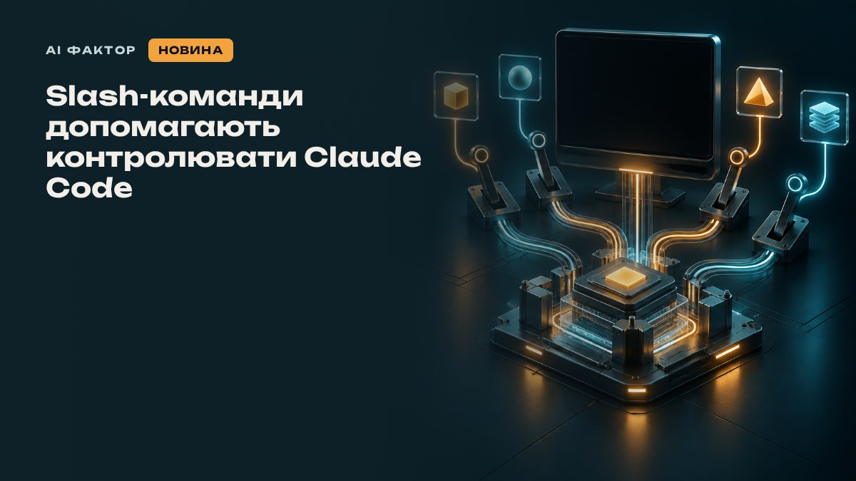 Slash-команди допомагають контролювати Claude Code