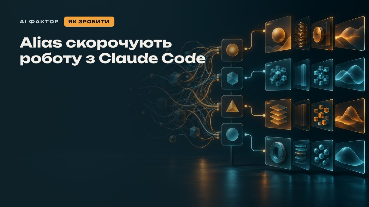 Alias скорочують роботу з Claude Code