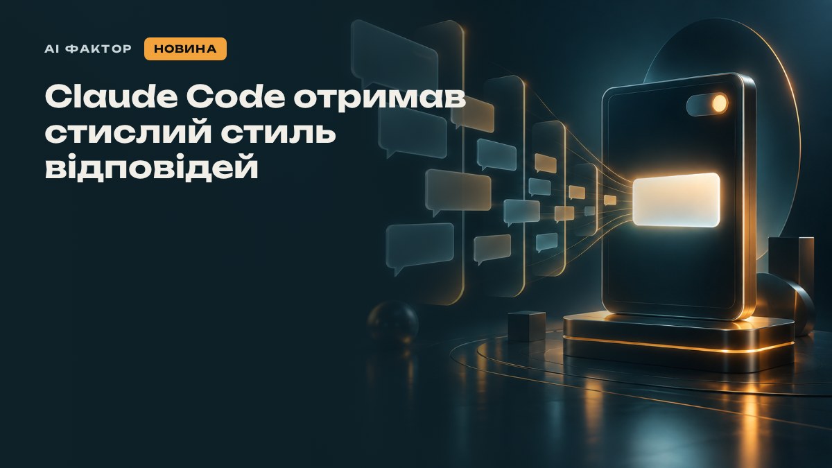 Claude Code отримав стислий стиль відповідей