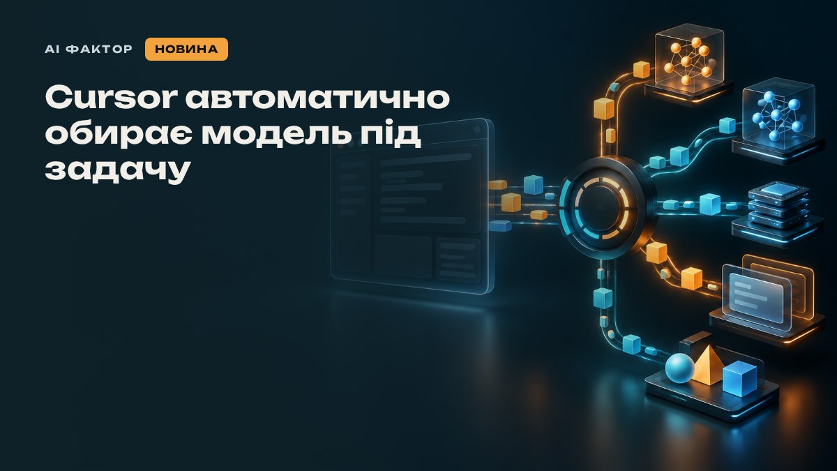 Cursor автоматично обирає модель під задачу