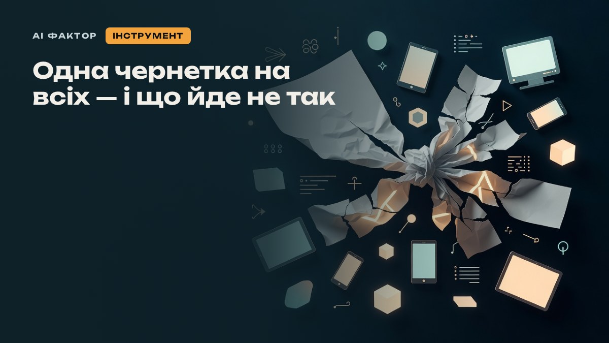 Одна чернетка на всіх — і що йде не так