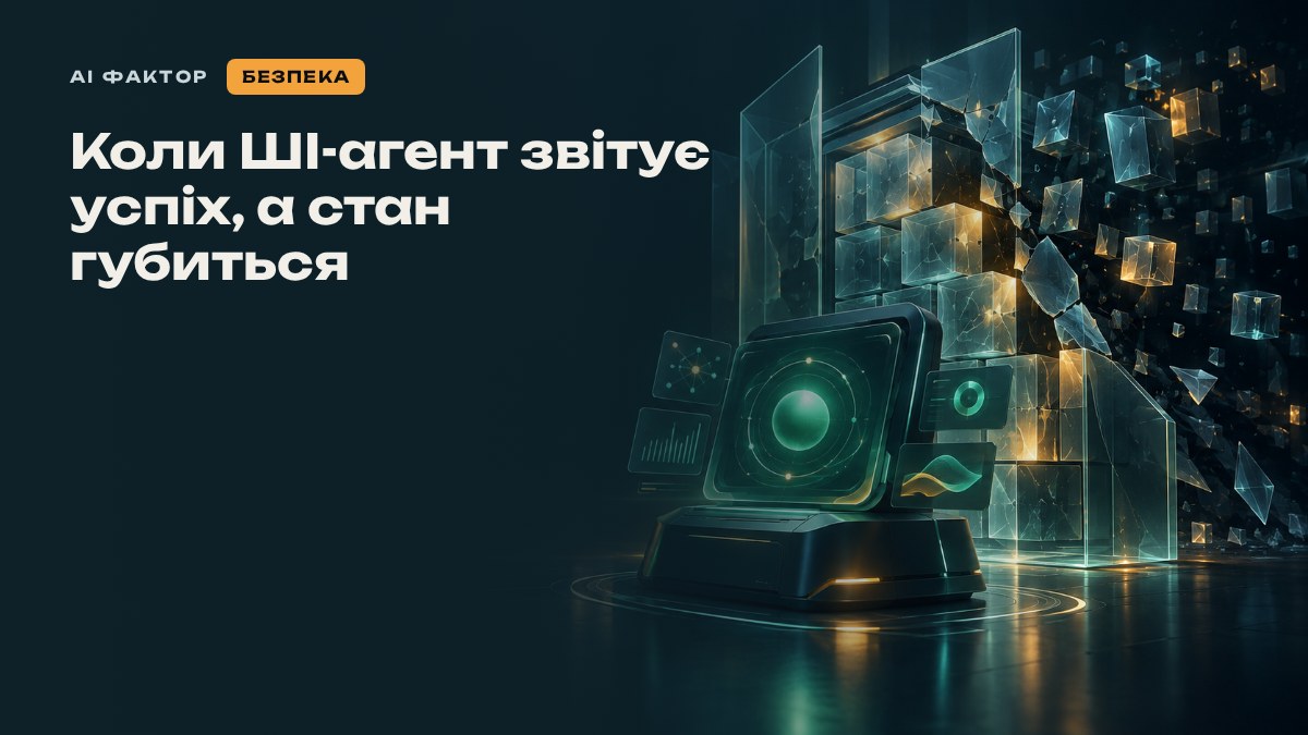Коли ШІ-агент звітує успіх, а стан губиться