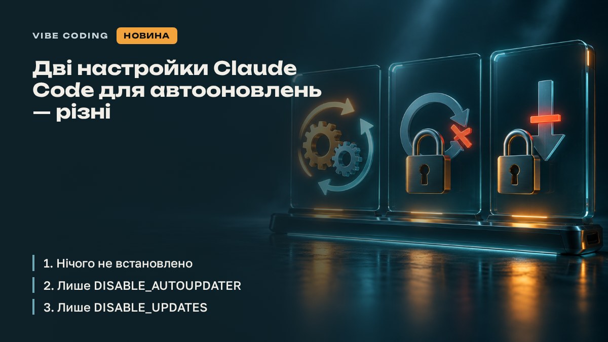 Дві настройки Claude Code для автооновлень — різні