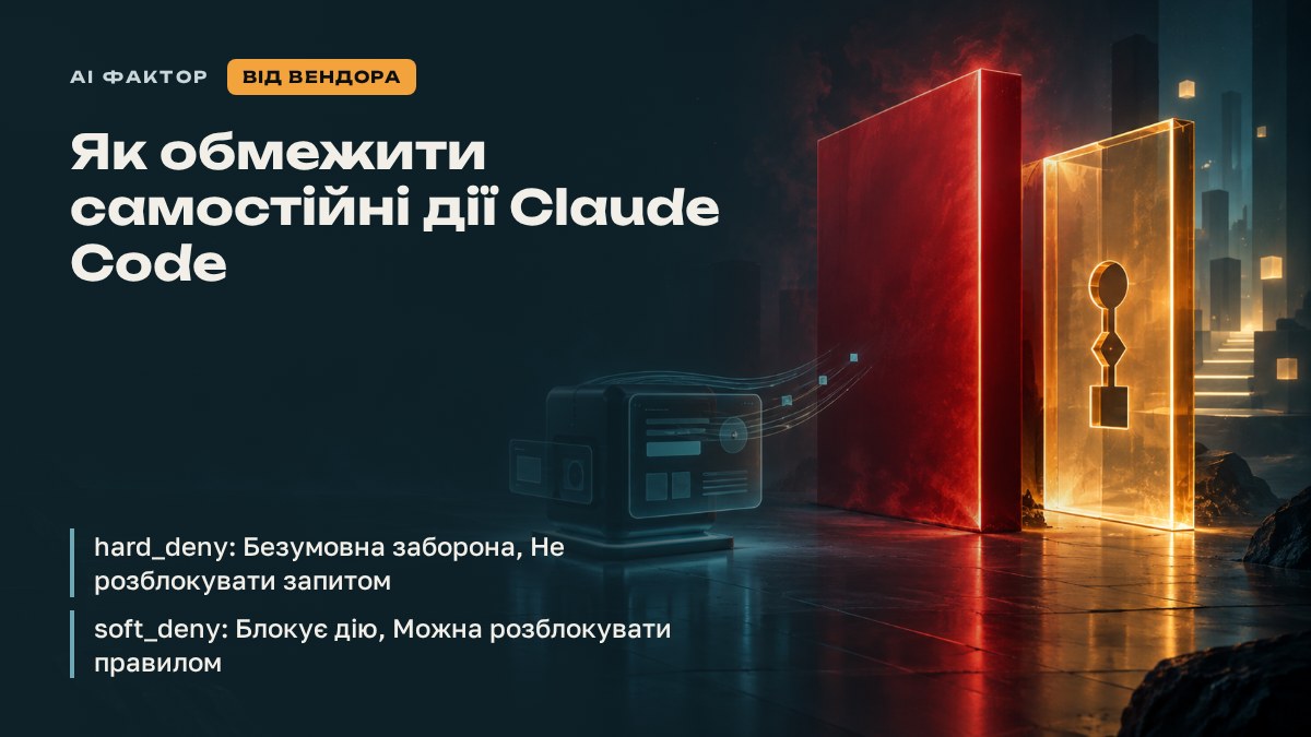 Як обмежити самостійні дії Claude Code